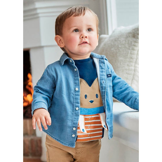 Peek A Boo Interactive Fox L/S T-Shirt