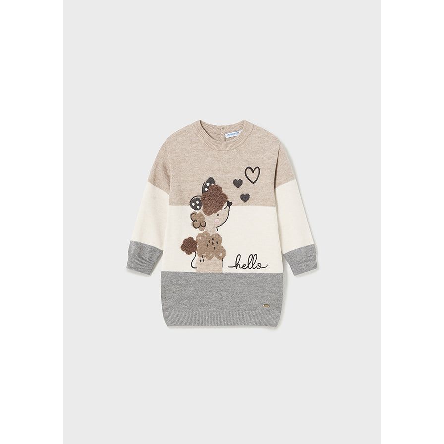 Hello Poodle Knit Dress
