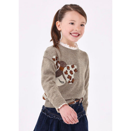 Intarsia Knit Sweater