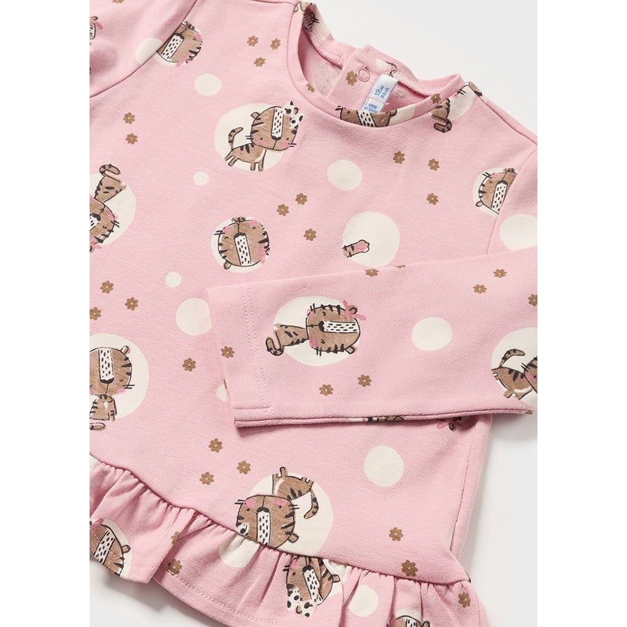 Pink Kitty L/S T-Shirt